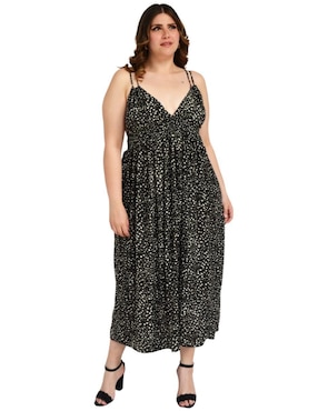 Vestido midi casual Roman Fashion para mujer