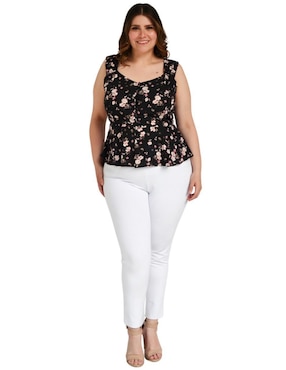 Blusa de tirantes Roman Fashion para mujer
