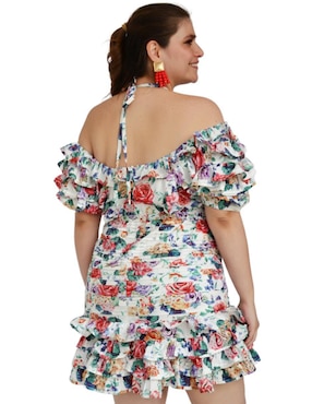 Vestido mini casual Roman Fashion para mujer