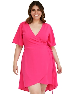 Vestido a la rodilla casual Roman Fashion para mujer