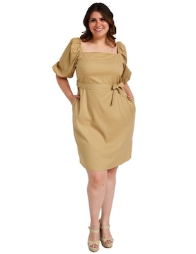 Vestido 3/4 casual Roman Fashion para mujer
