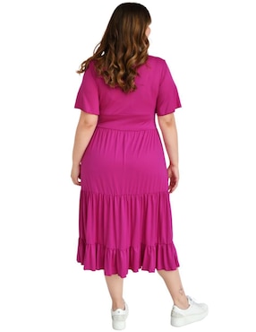 Vestido midi casual Roman Fashion para mujer