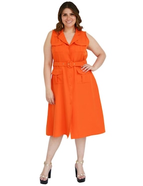 Vestido 3/4 casual Roman Fashion para mujer