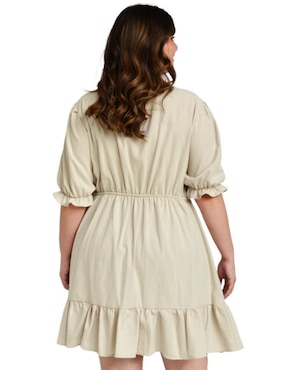 Vestido 3/4 casual Roman Fashion para mujer