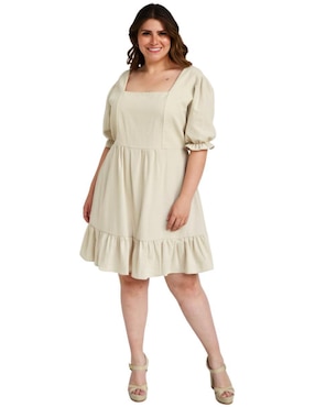 Vestido 3/4 casual Roman Fashion para mujer
