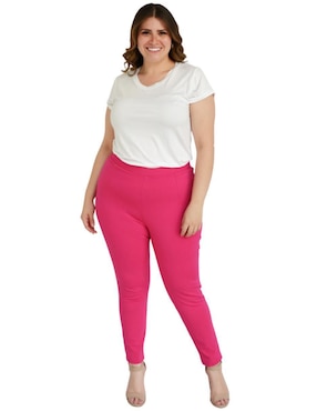 Pantalón chino Roman Fashion slim para mujer