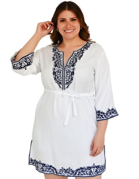 Vestido crop casual Roman Fashion para mujer