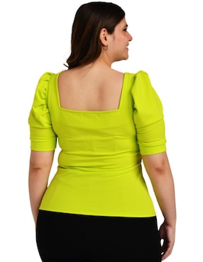 Blusa Roman Fashion manga corta para mujer