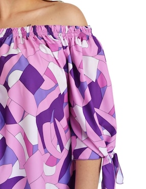 Blusa Roman Fashion manga 3/4 para mujer
