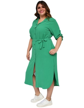 Vestido midi casual Roman Fashion para mujer
