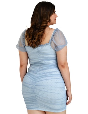 Vestido crop de fiesta Roman Fashion