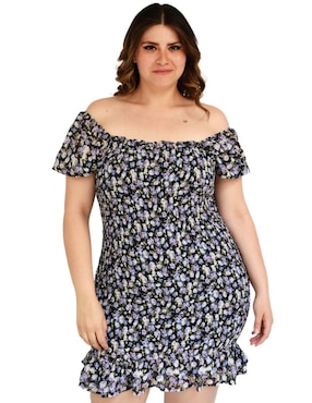 Vestido crop casual Roman Fashion para mujer