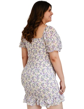 Vestido crop casual Roman Fashion para mujer