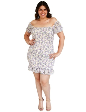 Vestido crop casual Roman Fashion para mujer