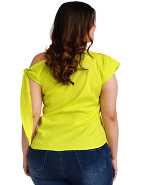 Blusa Roman Fashion manga corta para mujer