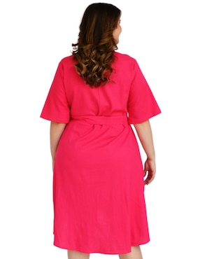 Vestido a la rodilla de fiesta Roman Fashion