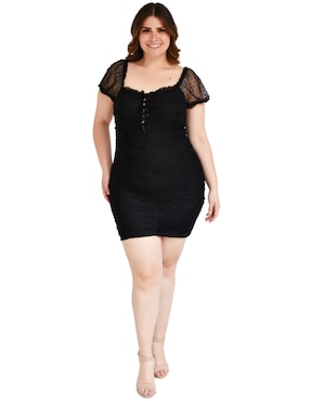 Vestido mini de fiesta Roman Fashion escote regular