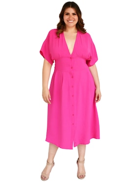 Vestido midi casual Roman Fashion para mujer