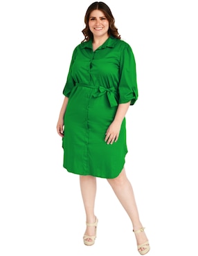 Vestido a la rodilla formal Roman Fashion para mujer