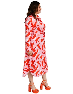 Vestido midi casual Roman Fashion para mujer