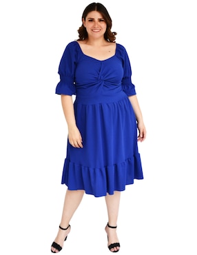 Vestido arriba de la rodilla formal Roman Fashion para mujer