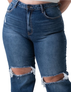Jeans relaxed wide leg Roman Fashion para mujer