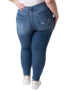 Jeans skinny Roman Fashion para mujer