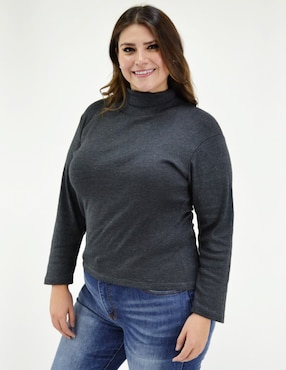 Blusa Roman Fashion manga larga para mujer