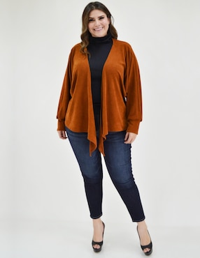 Suéter Roman Fashion cuello simulado para mujer