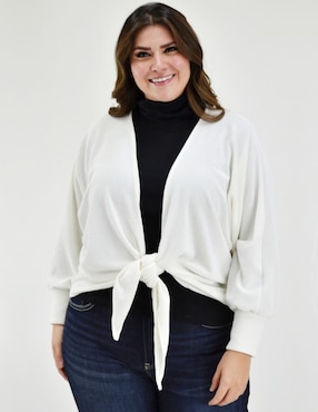 Suéter Roman Fashion cuello simulado para mujer
