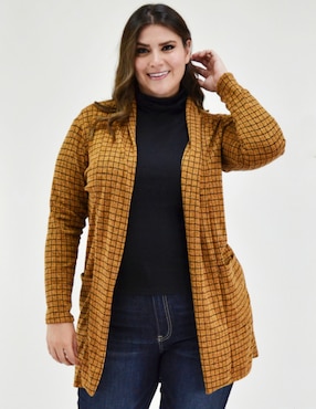 Suéter Roman Fashion cuello simulado para mujer