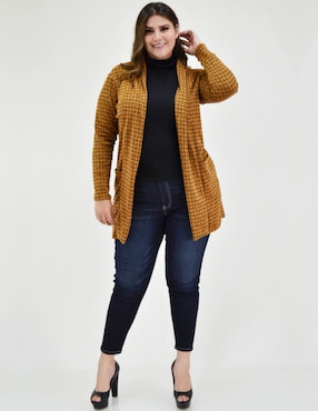 Suéter Roman Fashion cuello simulado para mujer