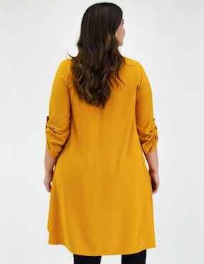 Blusa Roman Fashion manga 3/4 para mujer