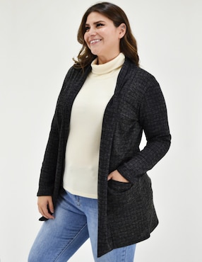 Suéter Roman Fashion cuello simulado para mujer