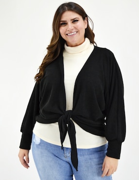 Suéter Roman Fashion cuello simulado para mujer