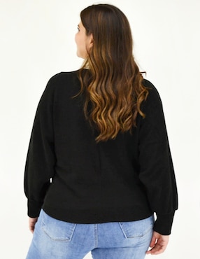 Suéter Roman Fashion cuello simulado para mujer