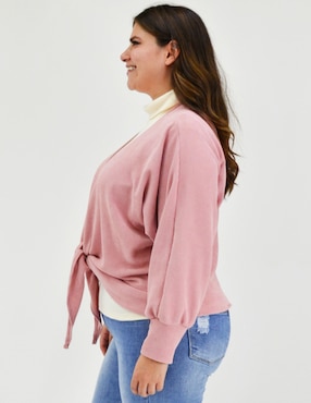 Suéter Roman Fashion cuello simulado para mujer