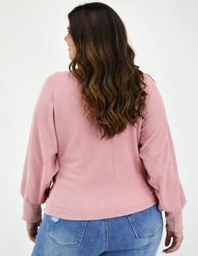 Suéter Roman Fashion cuello simulado para mujer