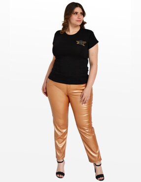 Pantalón Roman Fashion straight para mujer