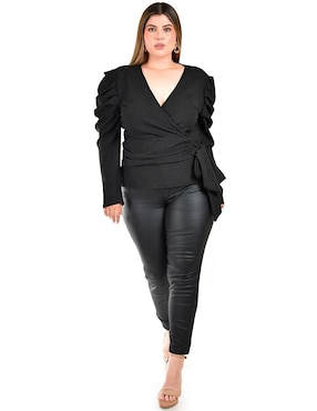 Blusa Roman Fashion manga larga para mujer
