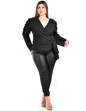 Blusa Roman Fashion manga larga para mujer