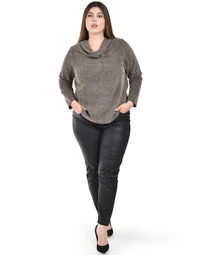 Blusa Roman Fashion manga larga para mujer