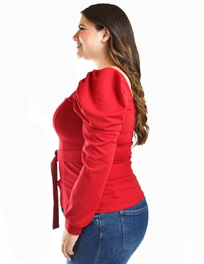 Blusa Roman Fashion manga larga para mujer