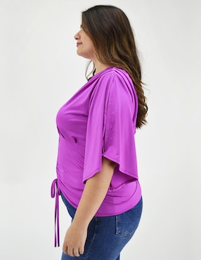 Blusa Roman Fashion manga 3/4 para mujer