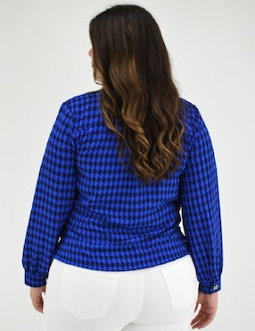 Blusa Roman Fashion manga larga para mujer