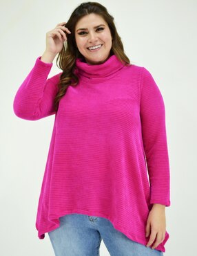 Suéter Roman Fashion cuello alto para mujer