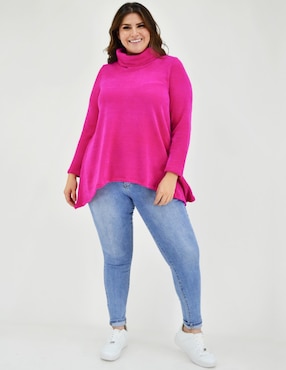 Suéter Roman Fashion cuello alto para mujer
