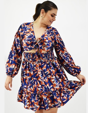 Vestido corto casual Roman Fashion para mujer