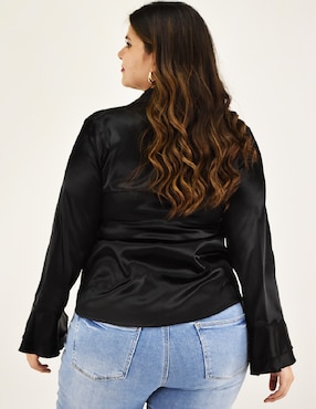 Blusa Roman Fashion manga larga para mujer