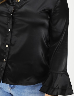 Blusa Roman Fashion manga larga para mujer